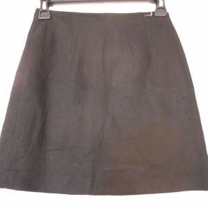 Black Skirt unlined Limited America Made in Italy